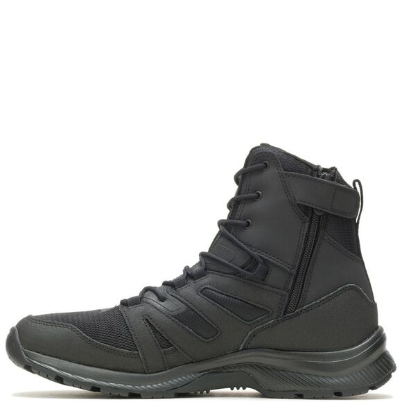 Bates Mens Rallyforce Tall Zip Black Boots (NWT) - Picture 3 of 5